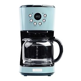 Haden Heritage 12-Cup Programmable Coffee Maker - Turquoise