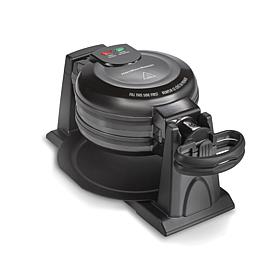 Hamilton Beach Double Belgian Waffle Maker / Belgian Waffle Iron