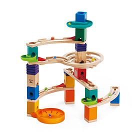 Hape Quadrilla Wooden Marble Run Construction Cliffhanger - 94 pcs