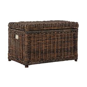 happimess Elijah 30" Wicker Storage Trunk