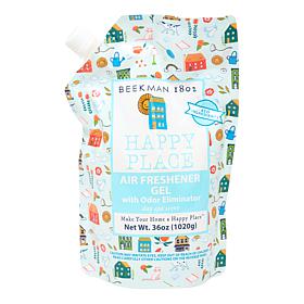 Happy Place 36 oz Supersize Air Freshener + Odor Eliminator Gel Refill