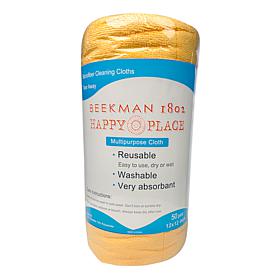 Happy Place 50-pack Microfiber Reusable Towels Tear Away Roll