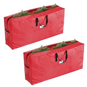 Hastings Home 9' Artificial Christmas Tree Storage Bag 2-Pack