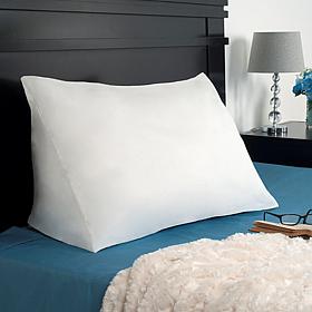 Hastings Home Down Alternative Reading Wedge Pillow - White