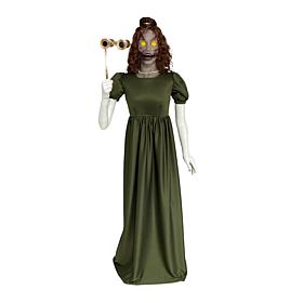 Haunted Hill Farm 5.8-Ft. Bridgertomb Woman Animatronic