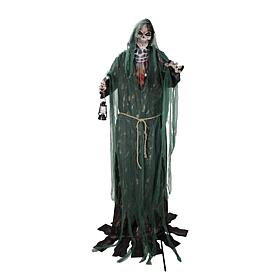 Haunted Hill Farm 7.1-Ft. Standing Animated Reaper Animatronic