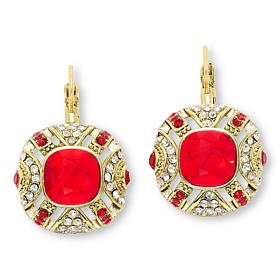 Heidi Daus Cushion Cuties Classic Dangle Earrings