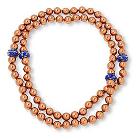 Heidi Daus Ladies Choice II Simulated Pearl Bead Necklace