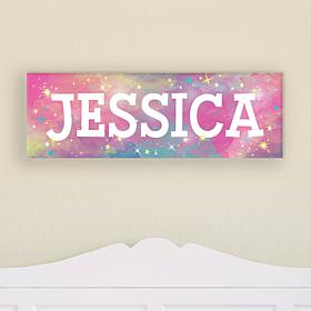 Her Name Personalized 9x27 LED Canvas