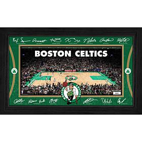 Highland Mint Boston Celtics Signature Court Framed Print