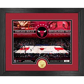Highland Mint Limited Edition NBA Chicago Bulls Court Photo Mint 