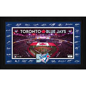 Highland Mint Toronto Blue Jays 2026 Signature Field Frame 