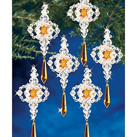 Holiday Beaded Ornament Kit - Victorian Drop, Makes 12