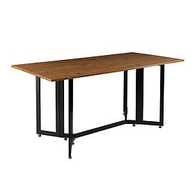 Holly and Martin Driness Drop Leaf Table - Oak/Black