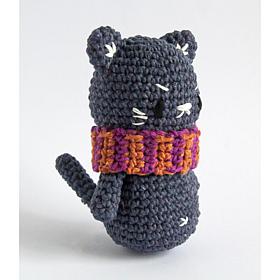 Hoooked Amigurumi DIY Kit w/Eco Barbante Yarn-Cat Lucky