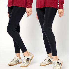 HUE 2-pack Fleece-Lined Legging