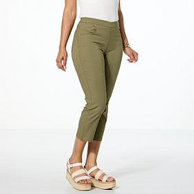 HUE Everyday Stretch Knit Pull-On Capri Pant