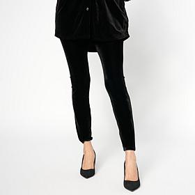 HUE High-Rise Velvet Legging