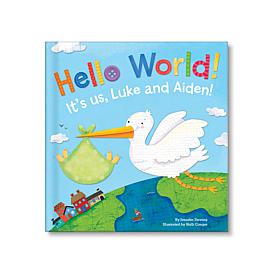 I See Me Hello World Blue Personalized Board Book