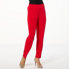 IMAN Global Chic Jersey Knit Slim-Leg Pull-On Pant