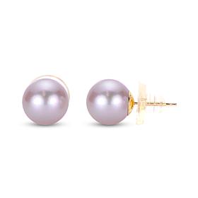 Imperial Pearls 14K 9mm-10mm Cultured Freshwater Pearl Stud Earrings