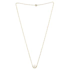 Imperial Pearls 14K 9x10mm White Cultured Freshwater Pearl Necklace