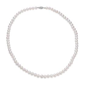 Imperial Pearls 20" 14K 6-6.5mm Cultured Freshwater Pearl Necklace