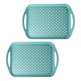 Improvements 2-pack Nonslip Serving Trays
