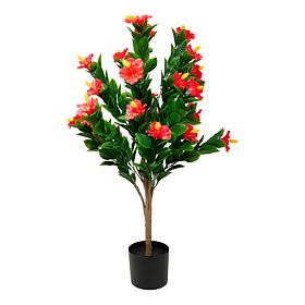 Improvements 3' Faux Hibiscus Tree