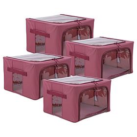 Improvements Collapsible Large Storage Bins -Set of 4