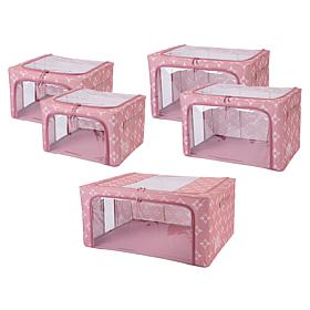 Improvements Collapsible Storage Bins 5-piece Set