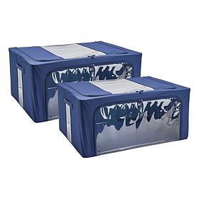 Improvements Collapsible XL Storage Bins - Set of 2