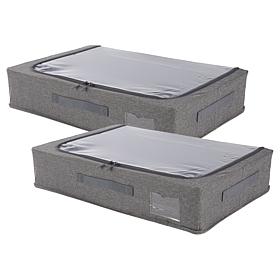 Improvements Under Bed Rolling Storage - Set of 2