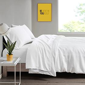 Intelligent Design All Season Wrinkle-Free Sheet Set - Twin XL/White