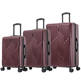 InUSA DRIP 3-Piece Hardside Spinner Luggage Set