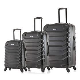 InUSA Endurance Hardside Lightweight 3-Piece Luggage Set
