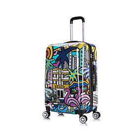 InUSA   Prints Lightweight Hardside 24" Spinner