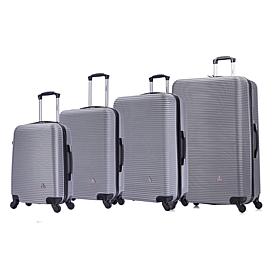InUSA Royal 4-Piece Hardside Luggage Set with Spinner Wheels