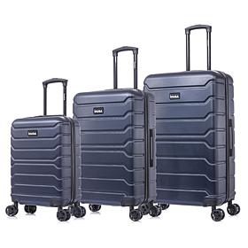 InUSA Trend 3-Piece Lightweight Hardside Spinner Luggage Set
