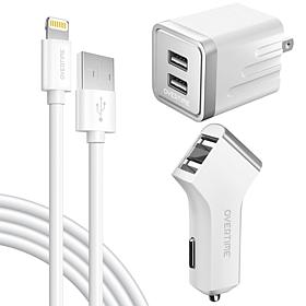 iPhone Charger Set - Silver