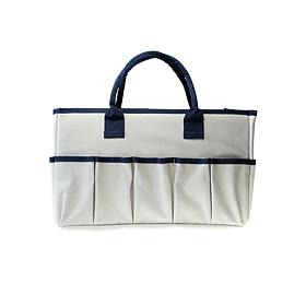 Itoya 14.5" x 6" x 9" ProFolio Entourage Tote Bag - Gray/Navy