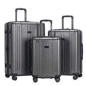 Izod Isla 3-Piece Hard Shell Spinner Luggage Set