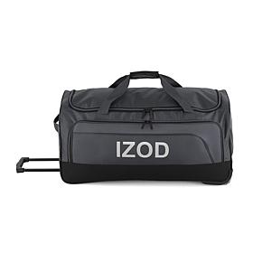IZOD Katy 30" Rolling Duffel Bag with Wheels & Telescopic Handle