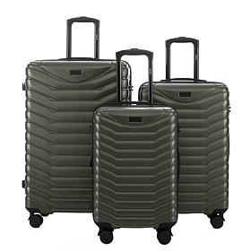 Izod Phantom 3-Piece Hard Shell Spinner Luggage Set