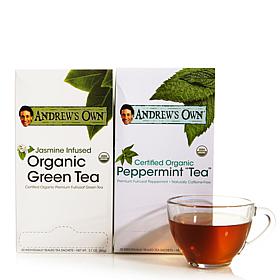 Jasmine Green Tea AND Peppermint Tea - 30 + 30