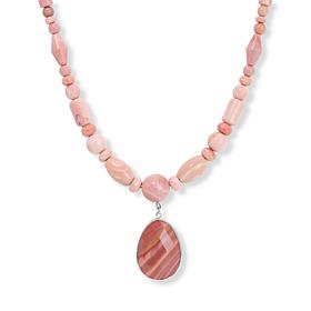 Jay King 18" Australian Pink Opal Beaded Necklace