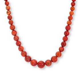 Jay King Branch Coral Sterling Silver Necklace