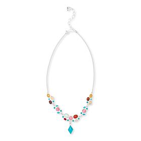 Jay King Gallery Collection Multicolor Multigemstone 18" Necklace
