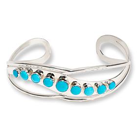 Jay King Gallery Collection Sleeping Beauty Turquoise Cuff Bracelet