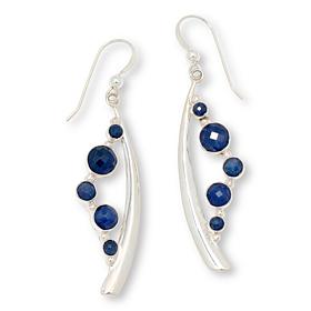 Jay King Gallery Collection Sterling Silver Sapphire Earrings